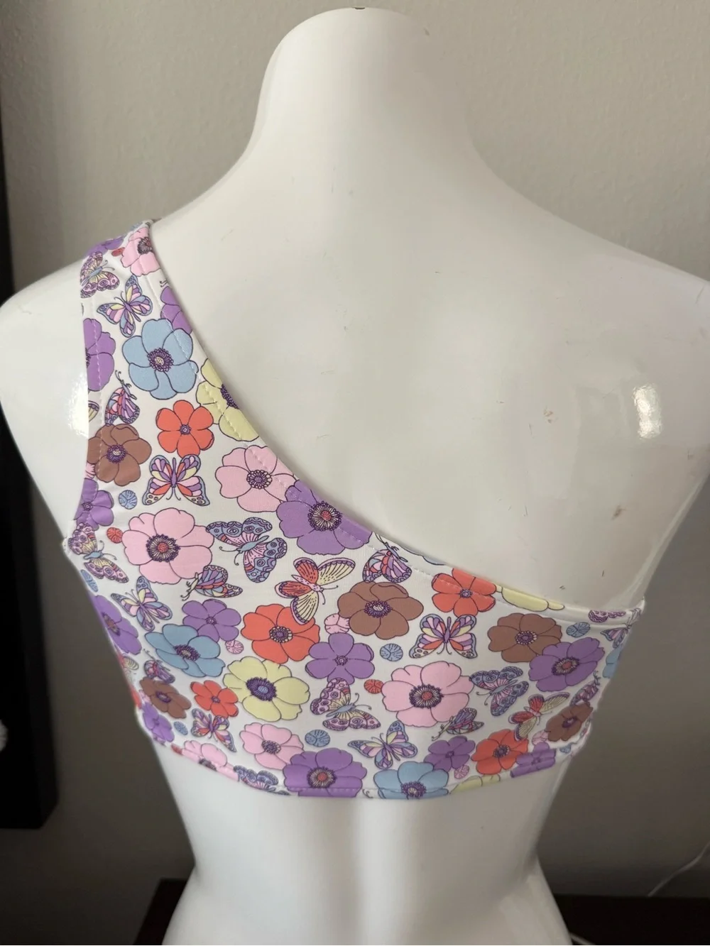 Frankie’s Bikinis Barb One Shoulder Top